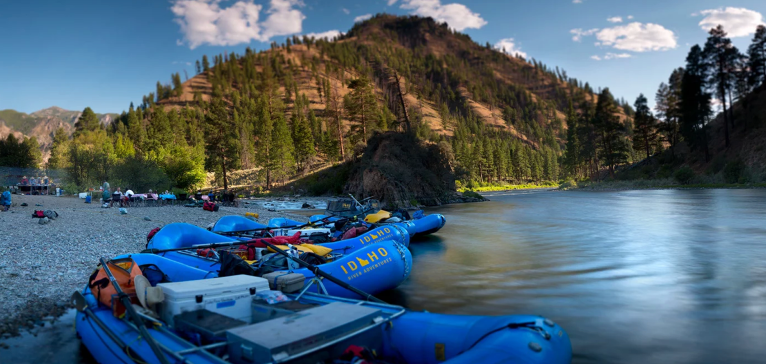 Idaho River Rafting Trip Photo of Rafting on The Middle Fork of the Salmon River