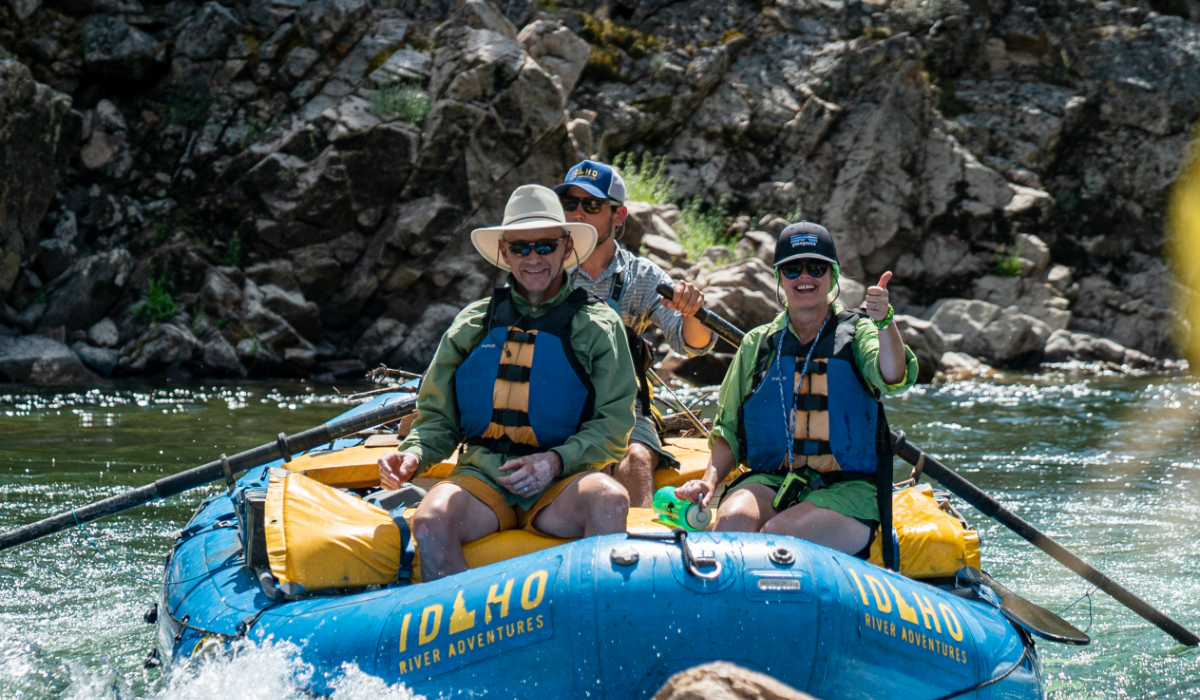 Salmon Idaho River rafting