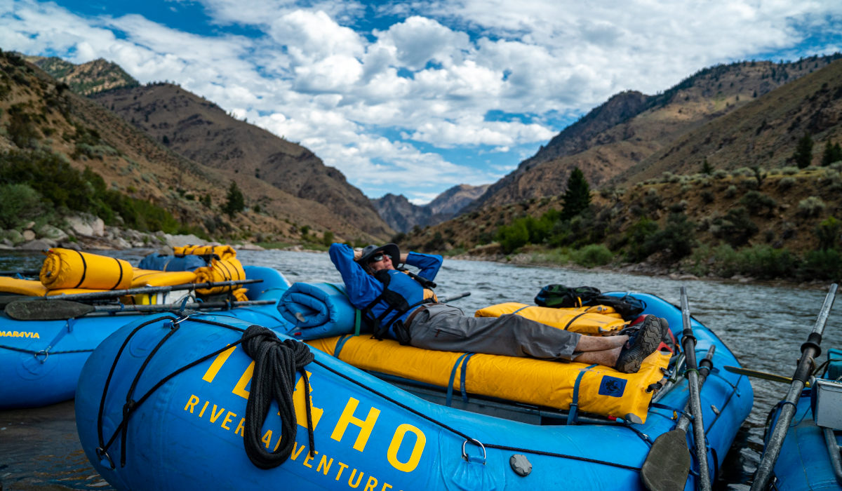 a day on the salmon river