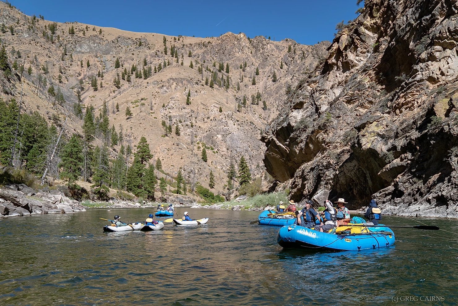 Idaho whitewater raft trips Middle Fork and Salmon River