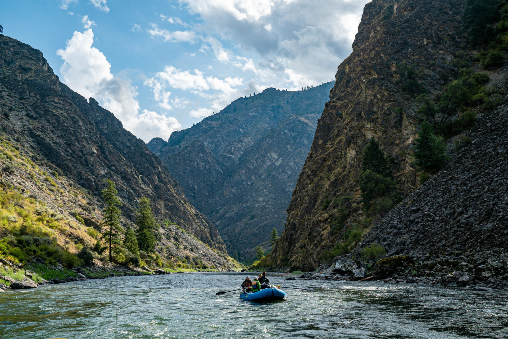 rafting trips idaho