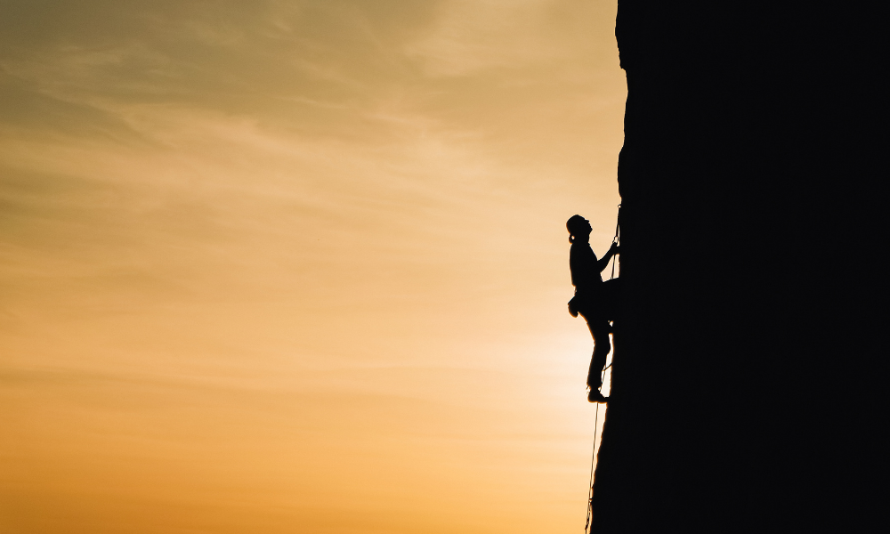 rock climbing idaho in fall