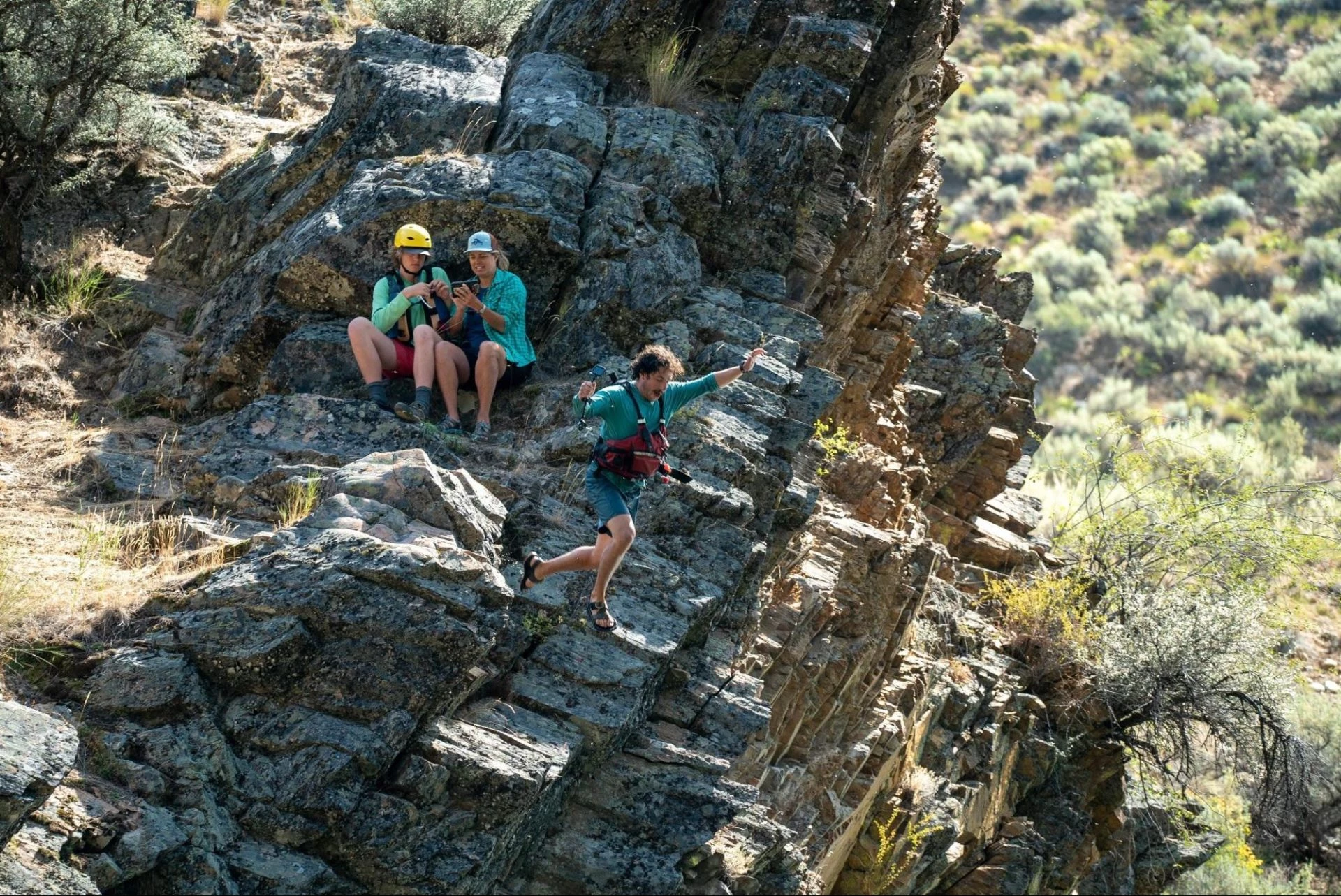 Salmon River Cliff Jumping